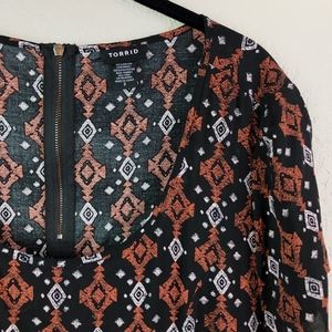 Torrid Southwest Print Short Sleeve Tee